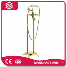 drill free shower set brass bath floor stand shower set